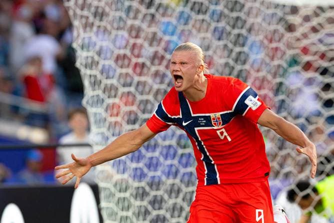 Doppelpack! Haaland schießt Norwegen zum Sieg