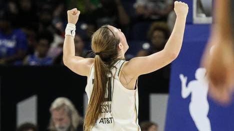 Sabrina Ionescu feierte einen ganz besonderen Triumph