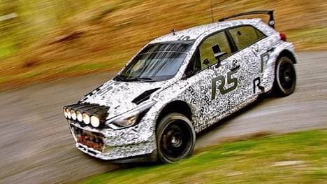 Der Hyundai i20 R5 fuhr in Italien mehr als 900 Kilometer