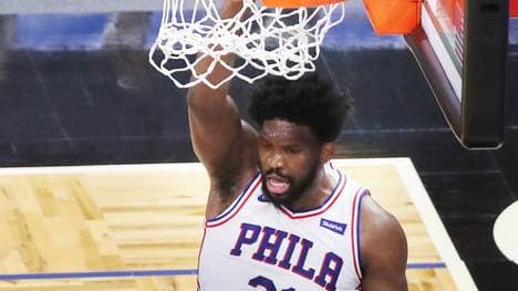 Joel Embiid legte gegen die Orlando Magic 50 Punkte auf