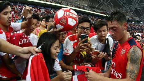 Mesut Özil wechselte 2013 von Real Madrid zum FC Arsenal