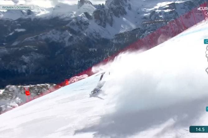 "Totenstill!" Der Vonn-Schock im Video