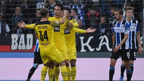 Der BVB feierte in Bielefeld einen souveränen Auswärtssieg