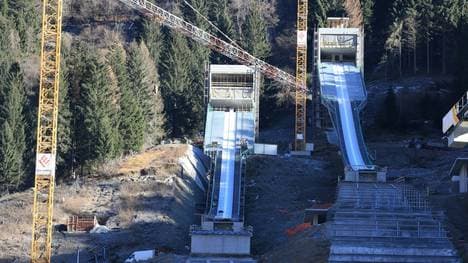 Die Schanzen in Predazzo wurden modernisiert