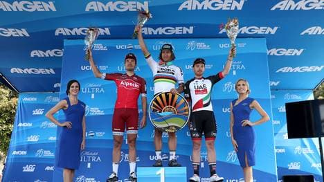 Erik Zabel (Zweiter von links) steht vor seiner ersten Tour-Teilnahme