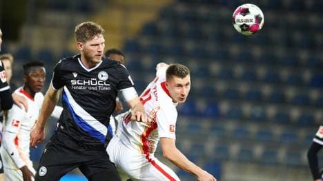 Willi Orban hatte den Ball gegen Arminia Bielefeld sehr häufig am Fuß