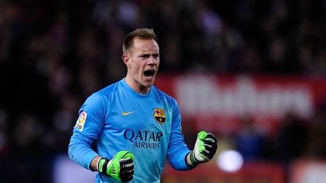 Marc Andre Ter Stegen im Trikot des FC Barcelona