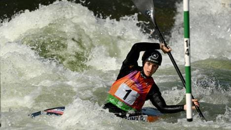 Ricarda Funk paddelt sich aufs Treppchen
