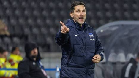 Stefan Leitl hat in seinem ersten Spiel als Hertha-Coach einen Punkt gegen den 1. FC Nürnberg geholt