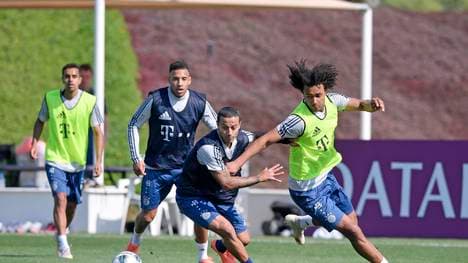 Corention Tolisso und Thiago sind zurück im Training