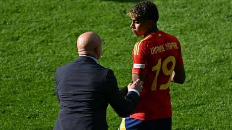 Luis de la Fuente und Wunderkind Lamine Yamal 