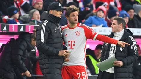 Thomas Müller spielte im Team von Thomas Tuchel oft nur eine untergeordnete Rolle