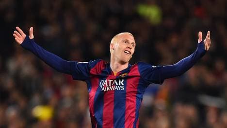 Jeremy Mathieu FC Barcelona v Real Madrid CF - La Liga