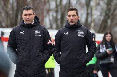 Jobgarantie für Hertha-Gespann