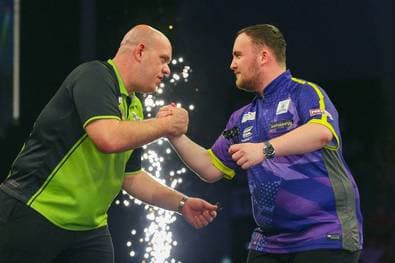 Das große Dart-Finale 2025: Michael van Gerwen trifft auf Luke Littler