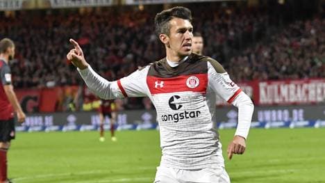 Waldemar Sobota lässt den FC St. Pauli beim 1. FC Nürnberg jubeln
