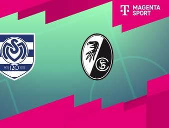MSV Duisburg - SC Freiburg II: Tore und Highlights | 3. Liga