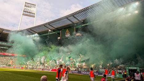 Teures Vergnügen: Pyro-Show der Bremer gegen den HSV