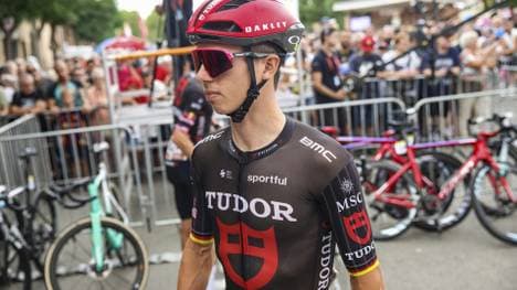 Marco Brenner bei der Spanien-Rundfahrt
