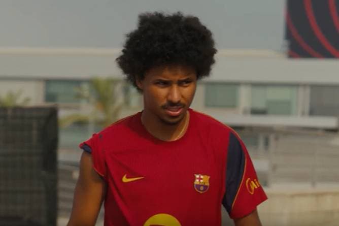 Hier macht Adeyemi seine ersten Schritte als Barca-Spieler