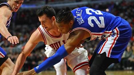 Paul Zipser (M.) verwandelte drei Dreier