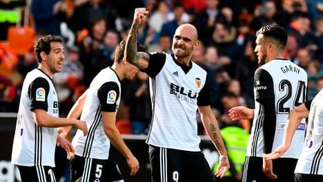 Simone Zaza (3.v.l.) spielt nächste Saison mit Valencia in der Königsklasse