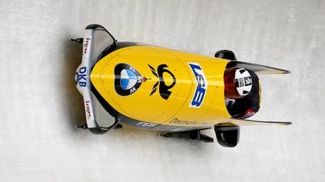 Anja Schneiderheinze landete mit Anschieberin Erline Nolte nur auf dem vierten Platz