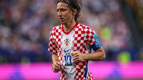 Luka Modric trifft mit Kroatien auf Portugal