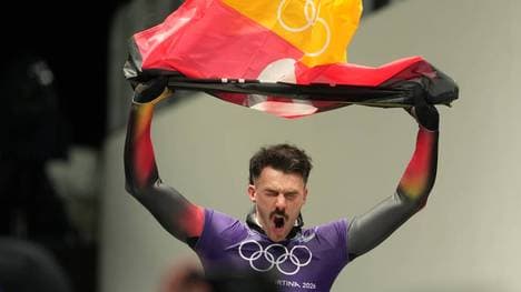 Axel Jungk feierte Gold im Skeleton Mixed