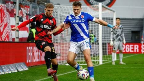 Umkämpftes Duell zwischen Wiesbaden und Cottbus