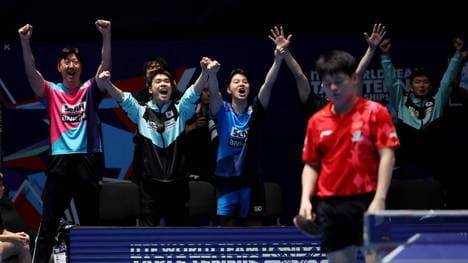 Südkorea bejubelt die erste chinesische Niederlage bei der Team-WM seit zehn Jahren