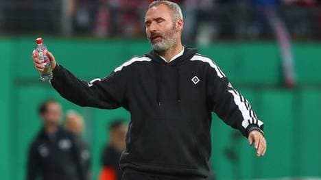 Für Tim Walter und den HSV ist in der 2. Pokalrunde Ende