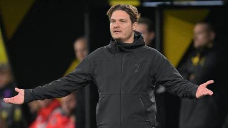 Edin Terzic war nach der Pleite seiner Mannschaft bedient