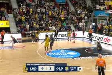 Spiel Highlights zu MHP RIESEN Ludwigsburg - EWE Baskets Oldenburg