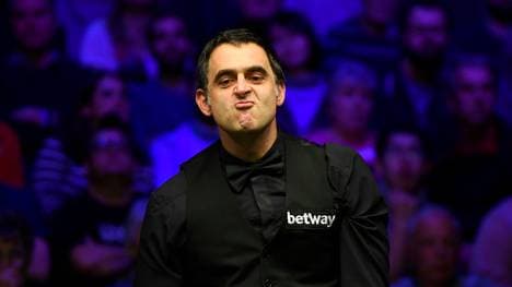 Ronnie O'Sullivan ist wenig begeistert davon, dass die Snooker-WM vor Zuschauern stattfindet
