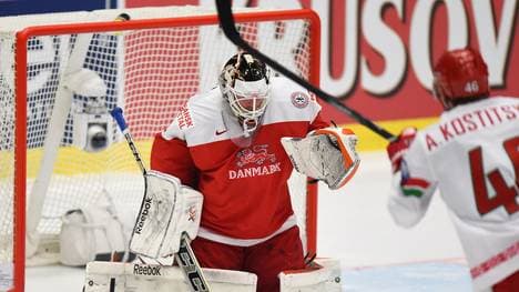 Patrick Galbraith ist Goalie bei der dänischen Natioalmannschaft