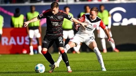 Mario Götze hatte mit seinen Frankfurtern das Nachsehen gegen Union