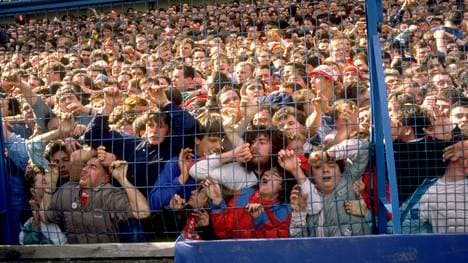 Supporters are crushed