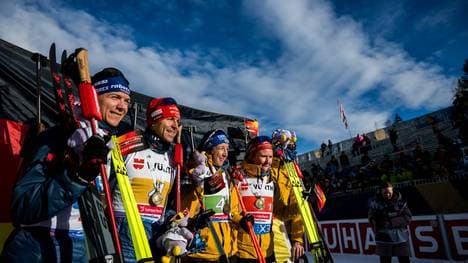Justus Strelow, Philipp Nawrath, Franziska Preuß und Selina Grotian holten WM-Bronze im Mixed