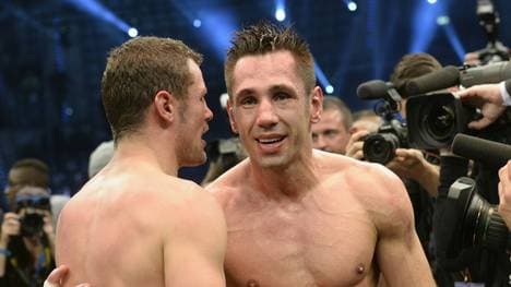 Sturm (r.) stand zuletzt vor vier Jahren im Boxring