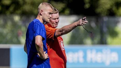Matthijs de Ligt hat sich beim Training der niederländischen Nationalmannschaft verletzt