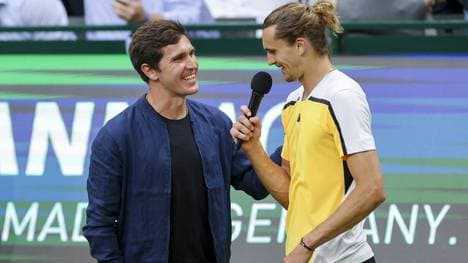 Mischa (l.) und Alexander Zverev