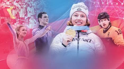 Wer darf die deutsche Fahne bei der Abschlussfeier von Olympia tragen? Laura Dahlmeier (M.) gilt als heißeste Kandidatin