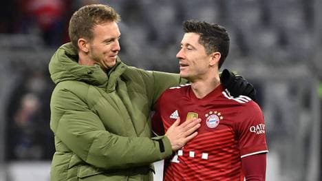 Robert Lewandowskis Treffer sorgte für den neuen Bayern-Rekord