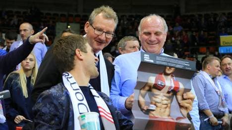 Thomas Müller und Uli Hoeneß