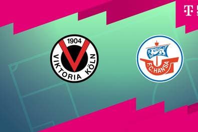 FC Viktoria Köln - FC Hansa Rostock (Highlights)