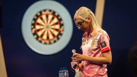 Fallon Sherrock schied bei der Darts-WM in Runde 1 aus