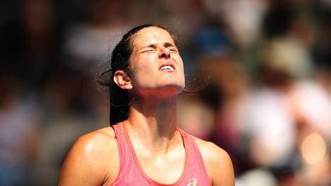 Julia Görges ist beim WTA-Turnier in Doha bereits in der ersten Runde ausgeschieden