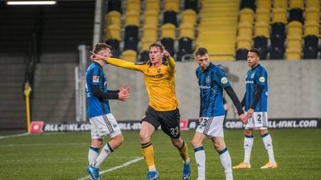 Gegen Dresden gab es einen Dämpfer für den HSV