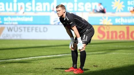 Keeper Weinkauf sah beim Gegentor von Blacha nicht gut aus.